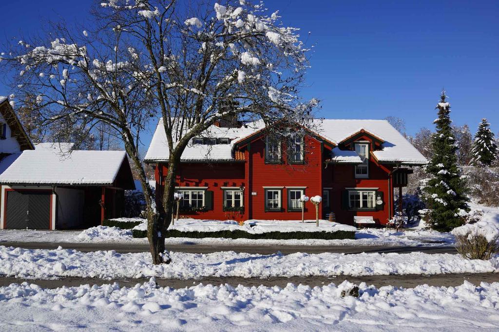 Ferienwohnung Romantik Im Roten Haus Füssen المظهر الخارجي الصورة