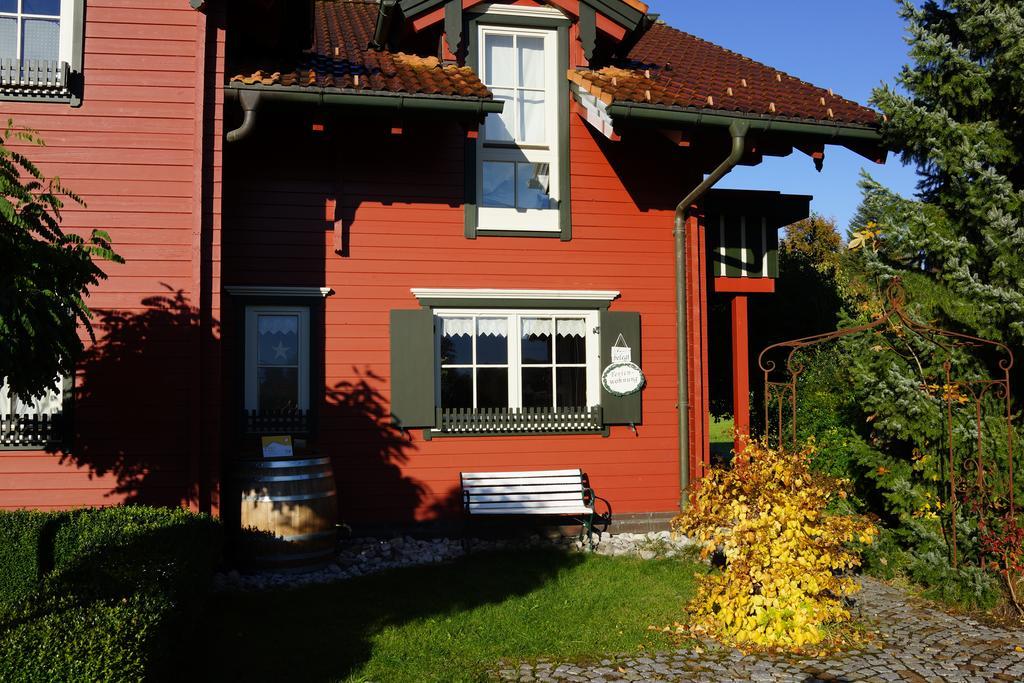 Ferienwohnung Romantik Im Roten Haus Füssen المظهر الخارجي الصورة