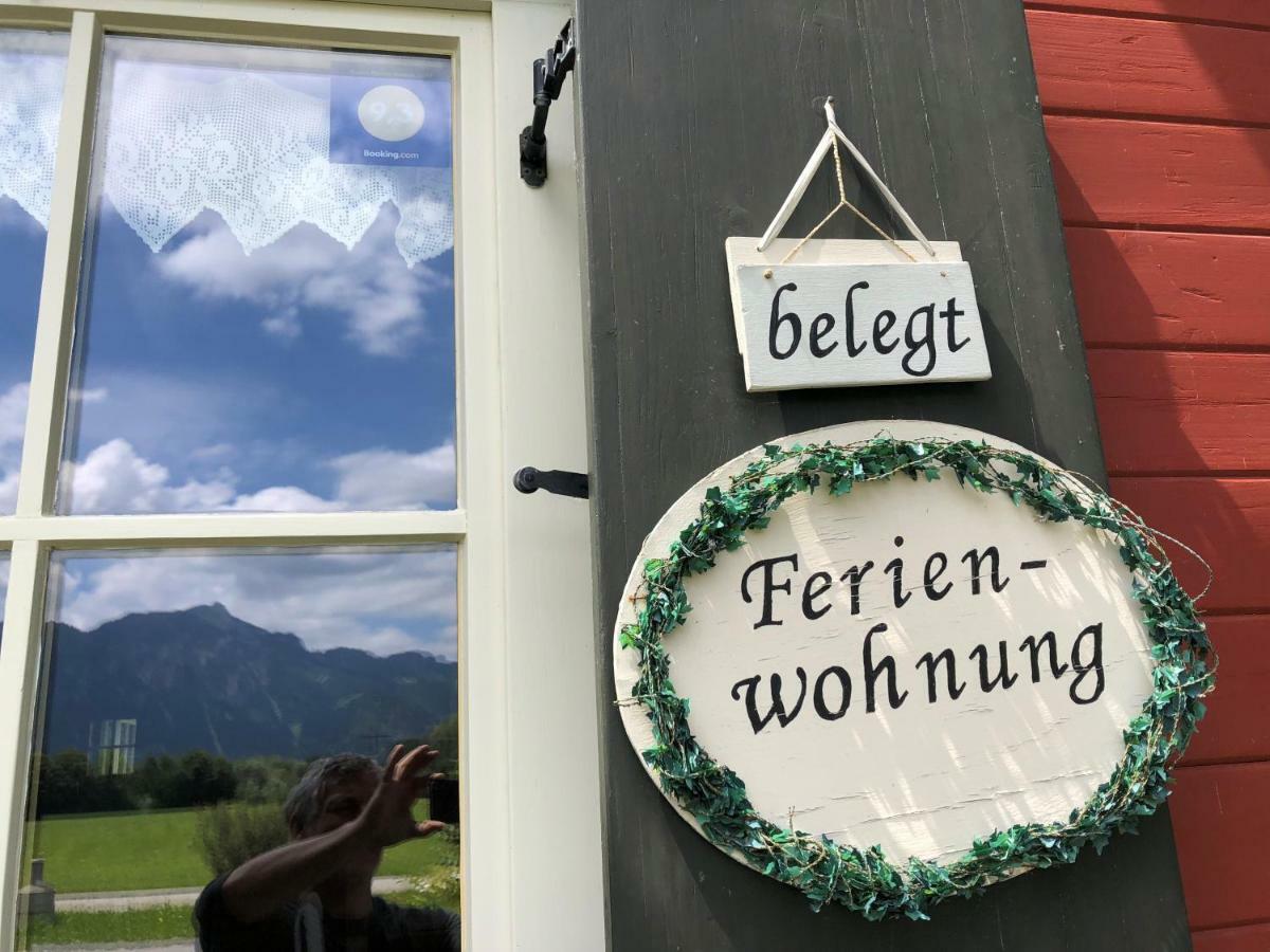 Ferienwohnung Romantik Im Roten Haus Füssen المظهر الخارجي الصورة